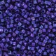 Toho Treasure beads 11/0 Inside-Color Rainbow Rosaline/Opaque Purple-Lined TT-01-928